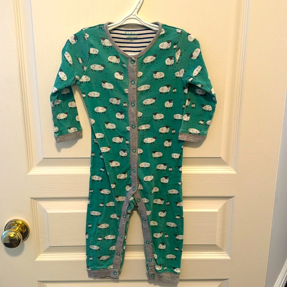 Mini Boden Sheep Footless Onesie